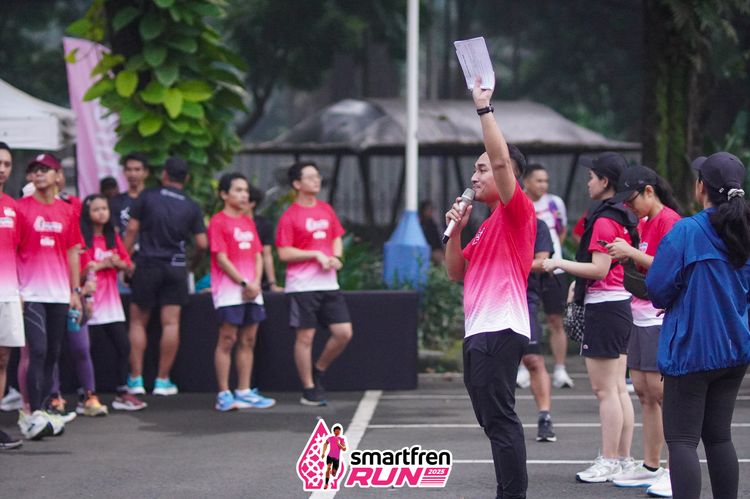 Race photo from Shakeout Run - Smartfren Run