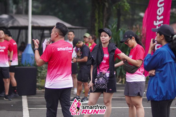 Race photo from Shakeout Run - Smartfren Run