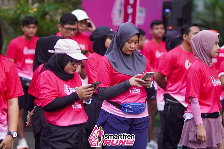 Race photo from Shakeout Run - Smartfren Run