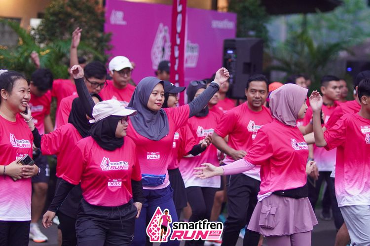 Race photo from Shakeout Run - Smartfren Run