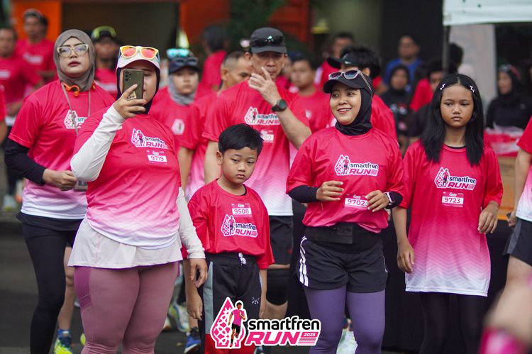 Race photo from Shakeout Run - Smartfren Run