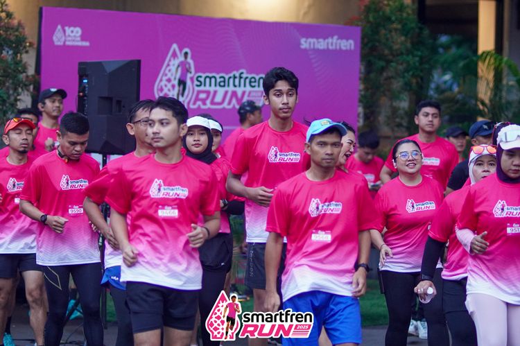 Race photo from Shakeout Run - Smartfren Run