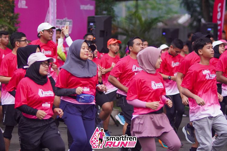 Race photo from Shakeout Run - Smartfren Run