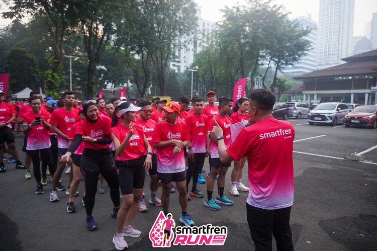 Race photo from Shakeout Run - Smartfren Run