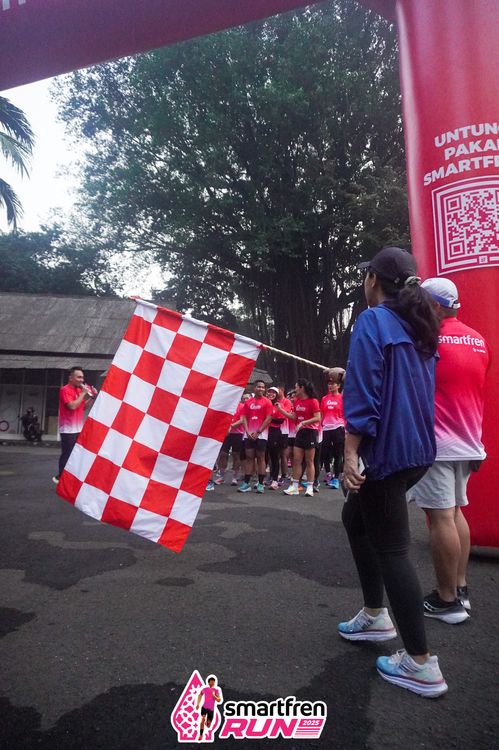 Race photo from Shakeout Run - Smartfren Run
