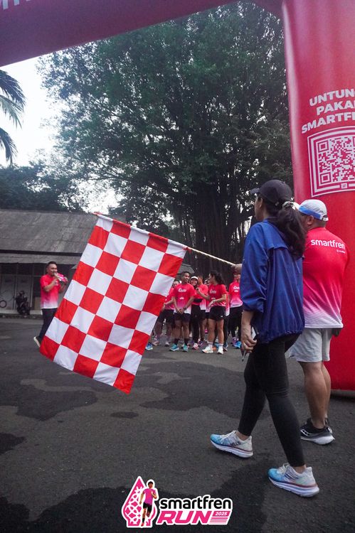 Race photo from Shakeout Run - Smartfren Run