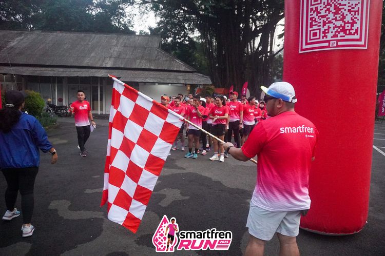 Race photo from Shakeout Run - Smartfren Run