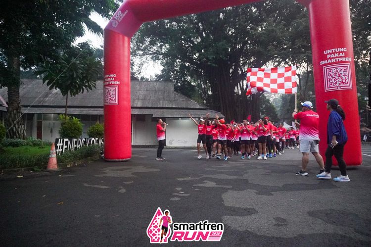 Race photo from Shakeout Run - Smartfren Run
