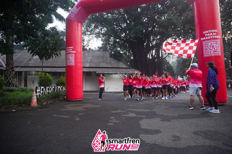 Race photo from Shakeout Run - Smartfren Run