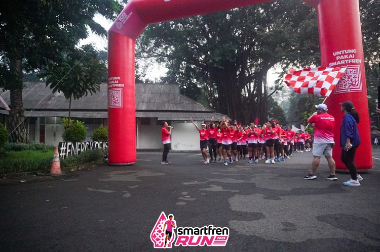 Race photo from Shakeout Run - Smartfren Run
