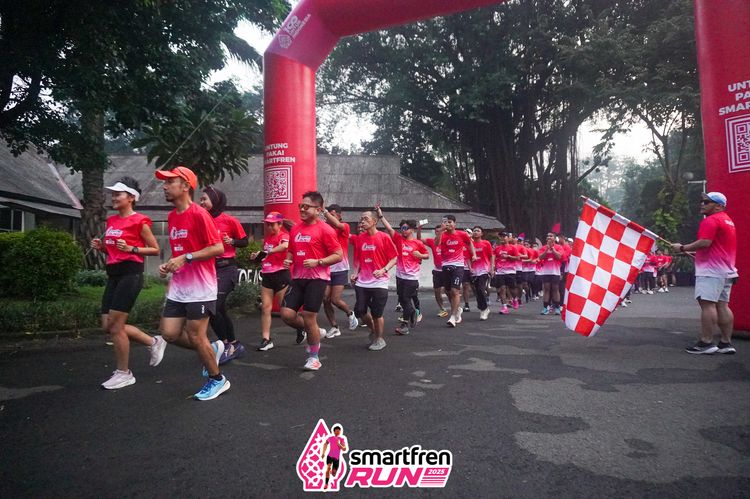 Race photo from Shakeout Run - Smartfren Run