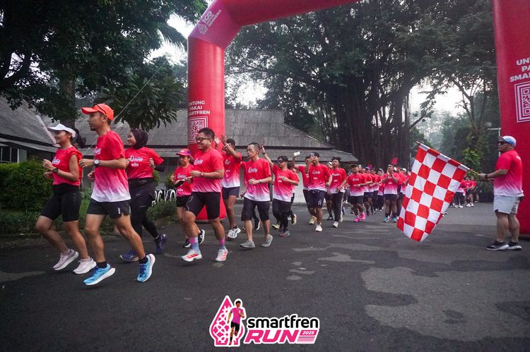 Race photo from Shakeout Run - Smartfren Run