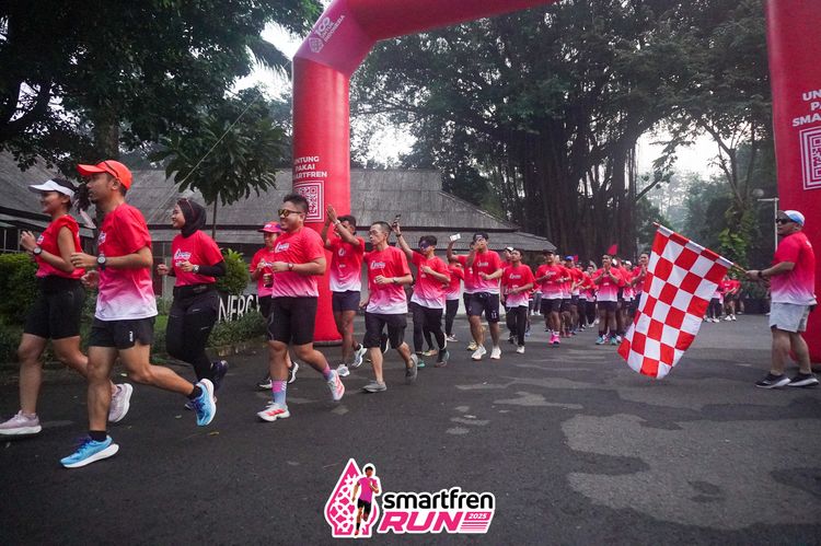 Race photo from Shakeout Run - Smartfren Run