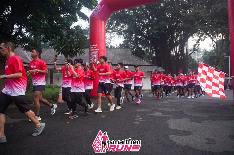 Race photo from Shakeout Run - Smartfren Run
