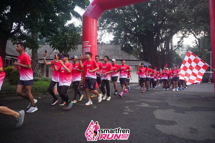 Race photo from Shakeout Run - Smartfren Run
