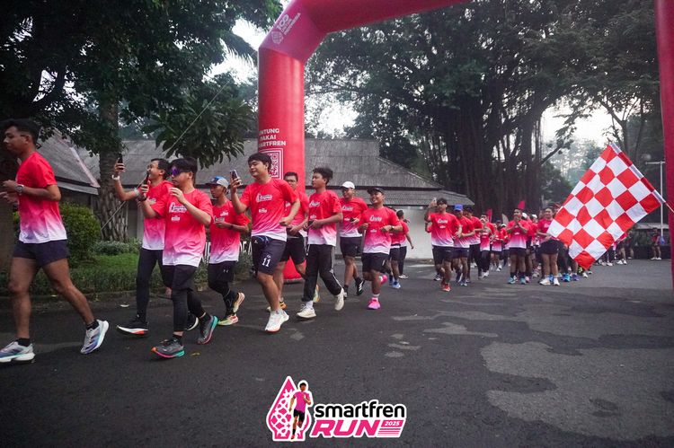 Race photo from Shakeout Run - Smartfren Run
