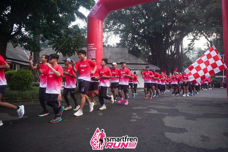 Race photo from Shakeout Run - Smartfren Run