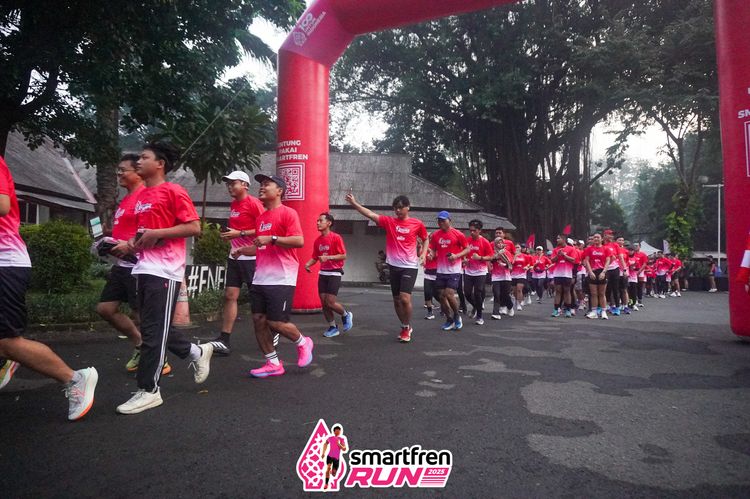 Race photo from Shakeout Run - Smartfren Run