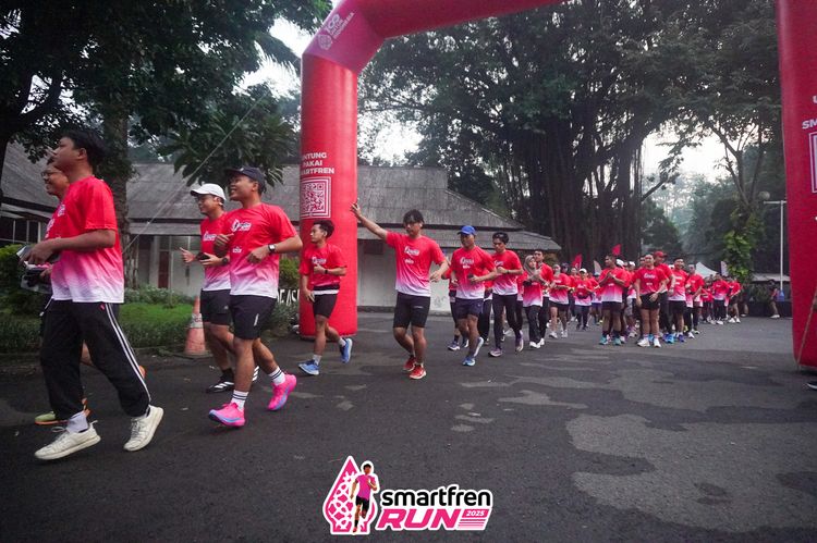 Race photo from Shakeout Run - Smartfren Run