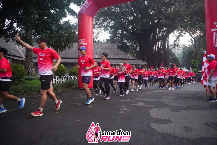 Race photo from Shakeout Run - Smartfren Run
