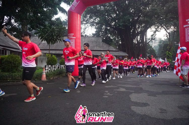 Race photo from Shakeout Run - Smartfren Run