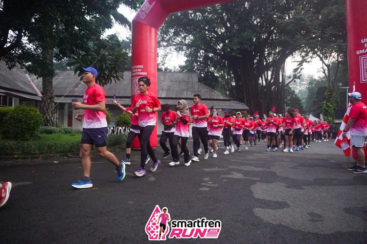 Race photo from Shakeout Run - Smartfren Run