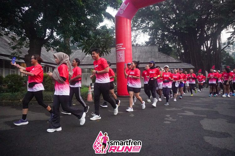 Race photo from Shakeout Run - Smartfren Run