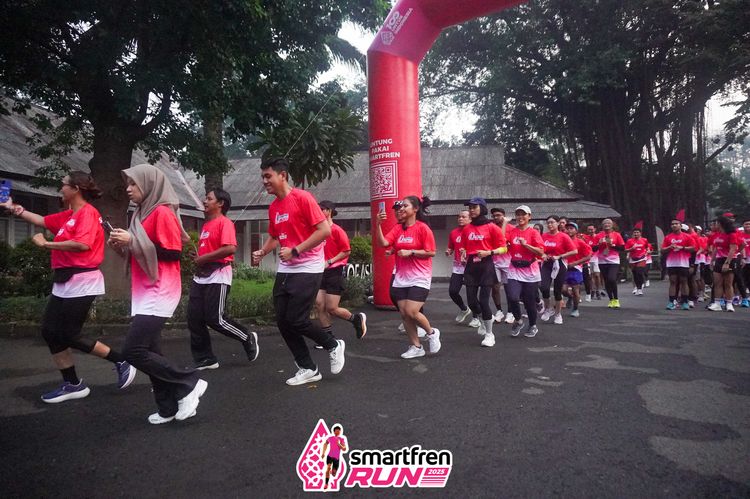 Race photo from Shakeout Run - Smartfren Run