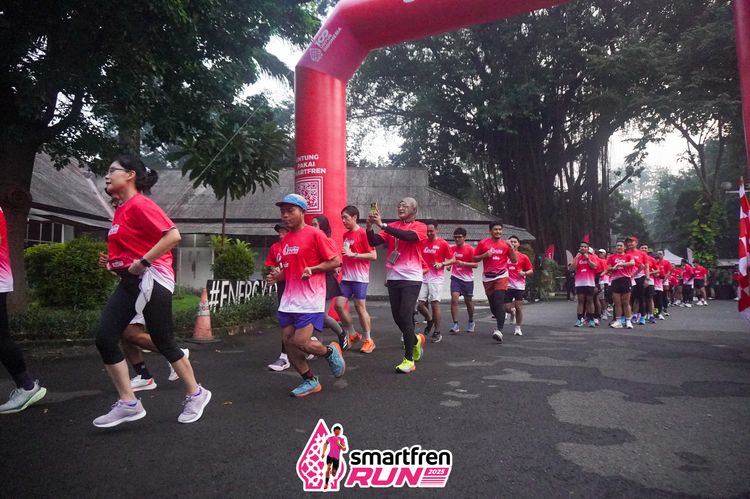 Race photo from Shakeout Run - Smartfren Run