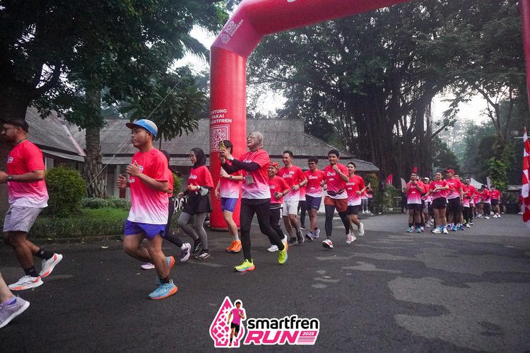 Race photo from Shakeout Run - Smartfren Run