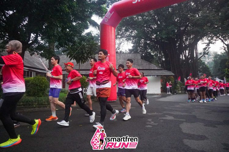 Race photo from Shakeout Run - Smartfren Run