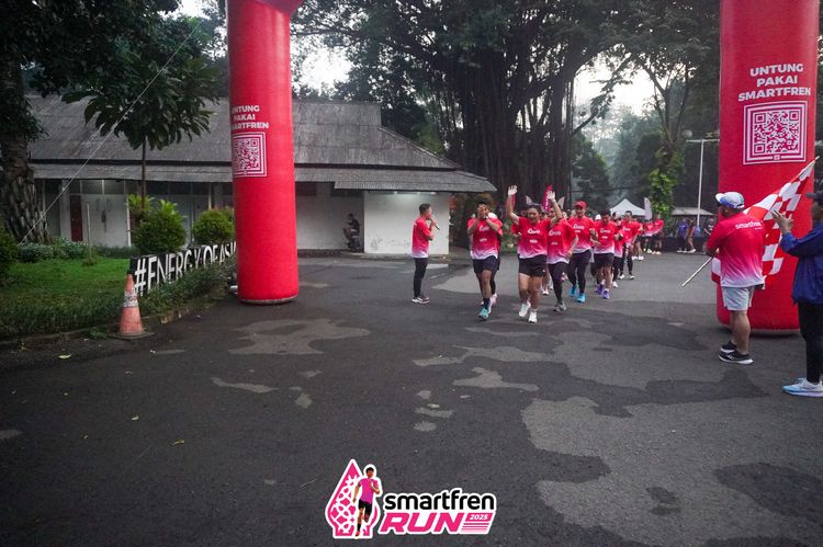 Race photo from Shakeout Run - Smartfren Run