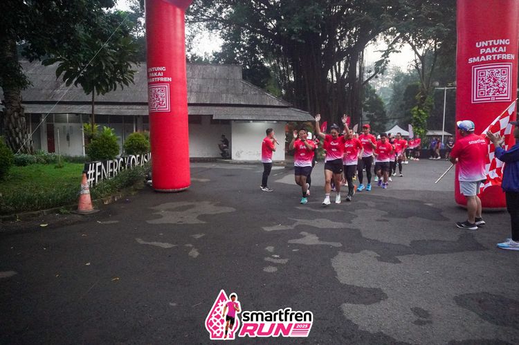 Race photo from Shakeout Run - Smartfren Run