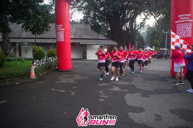 Race photo from Shakeout Run - Smartfren Run