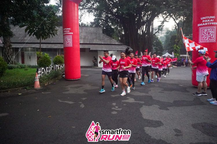 Race photo from Shakeout Run - Smartfren Run