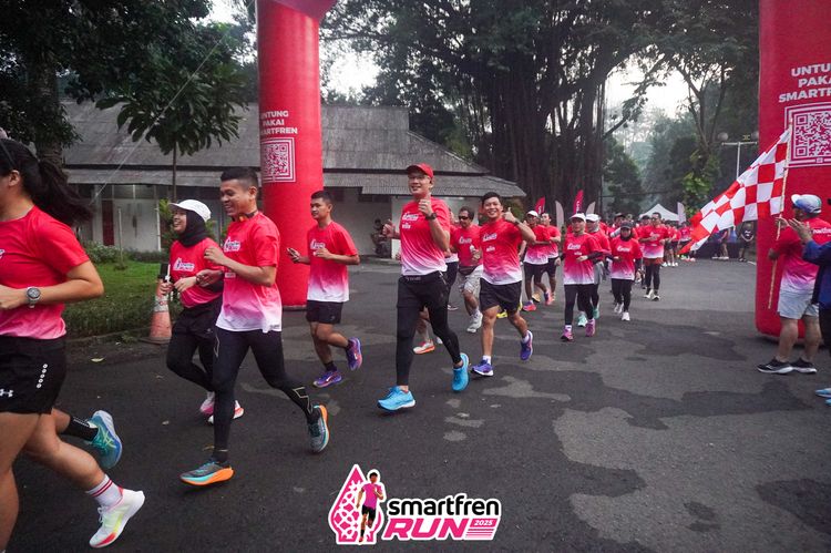 Race photo from Shakeout Run - Smartfren Run