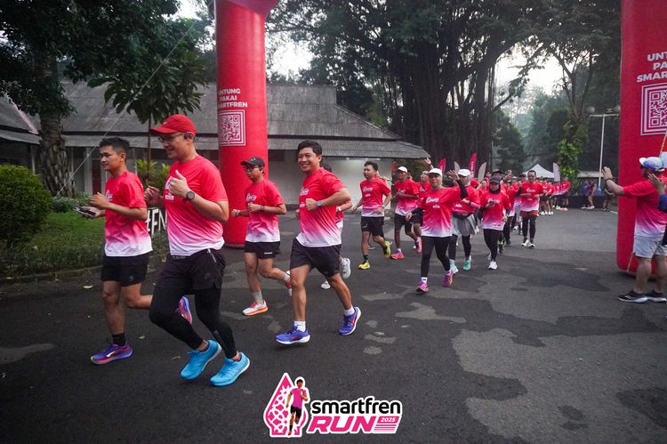 Race photo from Shakeout Run - Smartfren Run