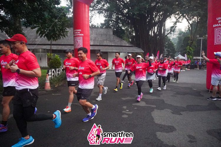 Race photo from Shakeout Run - Smartfren Run