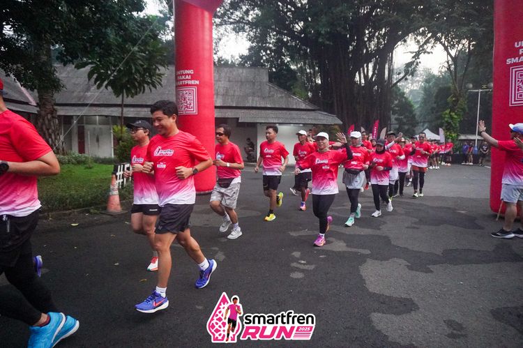 Race photo from Shakeout Run - Smartfren Run