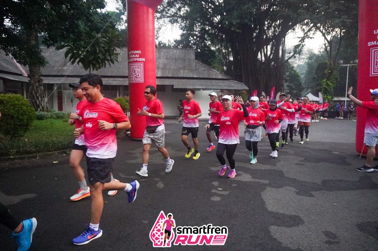 Race photo from Shakeout Run - Smartfren Run