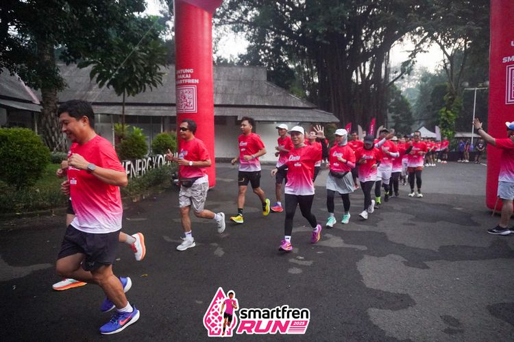 Race photo from Shakeout Run - Smartfren Run