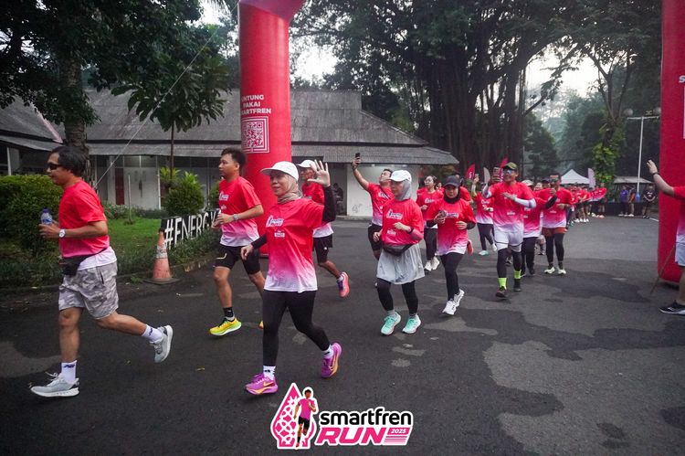 Race photo from Shakeout Run - Smartfren Run