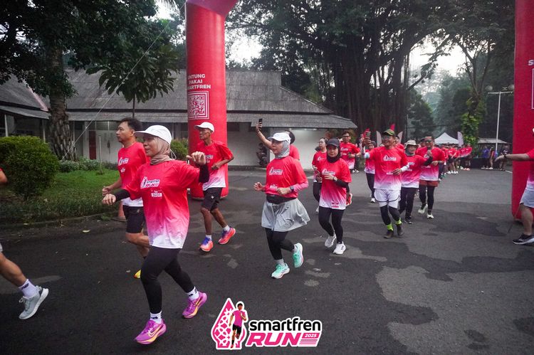 Race photo from Shakeout Run - Smartfren Run