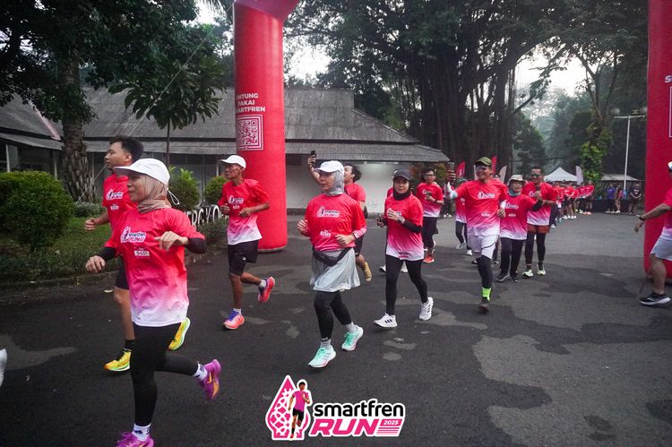 Race photo from Shakeout Run - Smartfren Run
