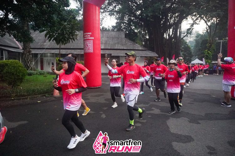 Race photo from Shakeout Run - Smartfren Run