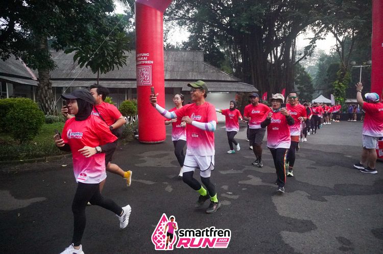 Race photo from Shakeout Run - Smartfren Run