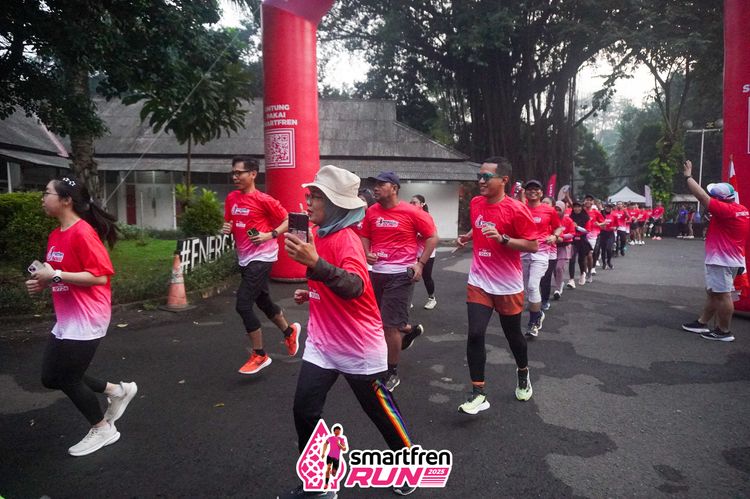 Race photo from Shakeout Run - Smartfren Run