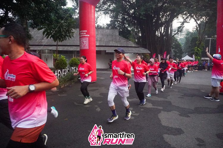 Race photo from Shakeout Run - Smartfren Run