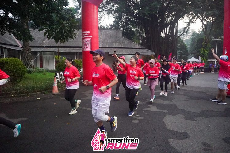 Race photo from Shakeout Run - Smartfren Run