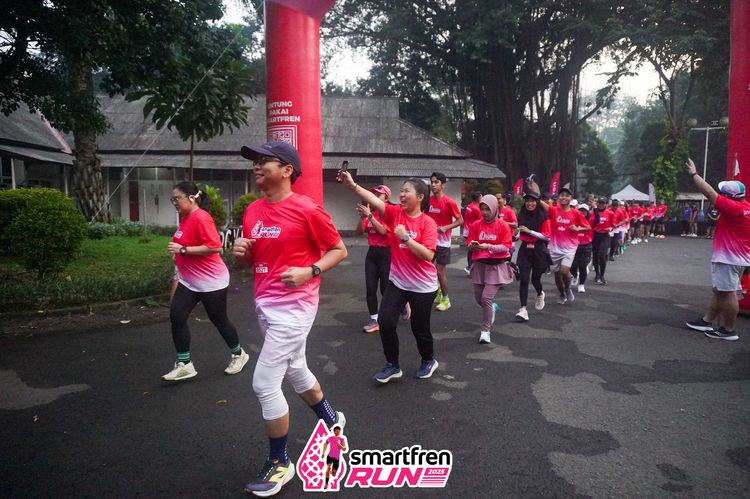 Race photo from Shakeout Run - Smartfren Run